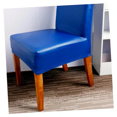 Produktbild von Elastischer Stuhlbezug Abnehmbar und Waschbar in Blau für Hochzeiten, Bankette, Partys und Büros