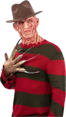 Image de A Nightmare On Elm Street - Pull de costume '" 'Freddy Krueger" - Homme SM2582 (XL) (Marron/Rouge)