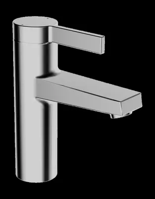 Immagine prodotto di HANSA HANSALOFT robinetterie de lavabo, 155 mm, sans garniture découlement, chromé, saillie : 114 mm, 57532203, 57532203