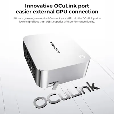 Obrázek produktu pro MACO – Mini PC – AMD Ryzen 7 PRO 8845HS – 8 jader / 16 vláken – až 5,1 GHz – 24 GB DDR5 – 1 TB SSD – Radeon 780M