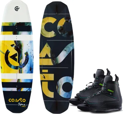 Produktbild von COASTO Topaz 140 Wakeboard Flex mit Maze Bindung 40-46