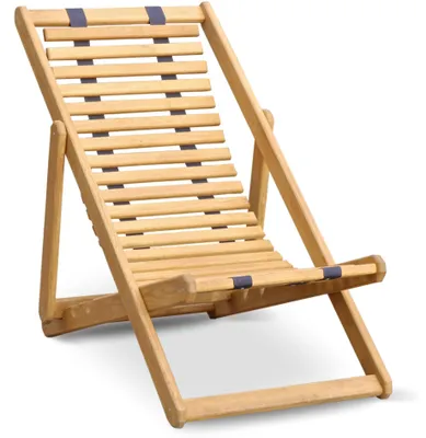 Produktbild von Klappbare Eichenliege für Garten oder Terrasse