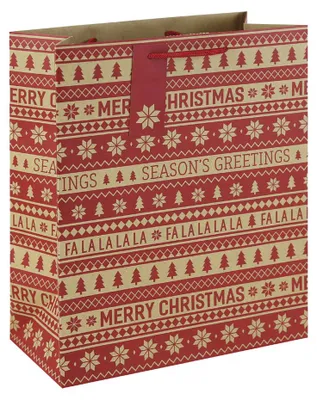 Produktbild von Clairefontaine Weihnachts-Geschenktüte "Frohe Festtage"