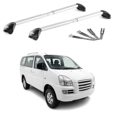 Image de Barres de toit pour Hyundai H-1 I 1997-2007 Aluminium Gris Argenté 2 pièces ABE, productTiles.product.images.aiGenerated