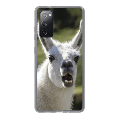 Produktbild von MuchoWow® Handyhülle Schutzhülle Hülle für Samsung Galaxy S20 FE Lama - Lustig - Kinder - Jungen - Mädchen - Kinder Silikon Softcase Handy Hülle - Abdeckung