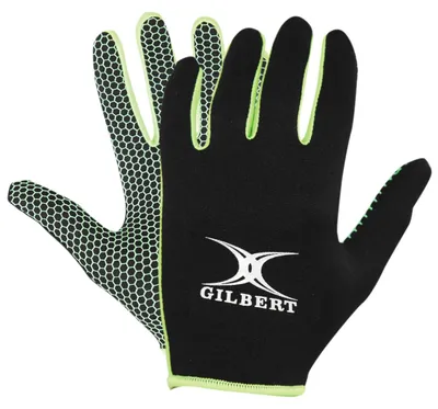 Imagen del producto de Gilbert Handschuh Atomic, color  y verde, guante deportivo para rugby