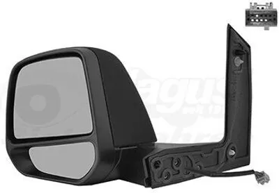 Image de Van Wezel Rétroviseur extérieur gauche pour Ford Tourneo Transit