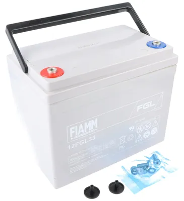 Produktbild von Fiamm 12FGL33 Blei Akku mit M6 Schraubanschluss 12V, 33000mAh