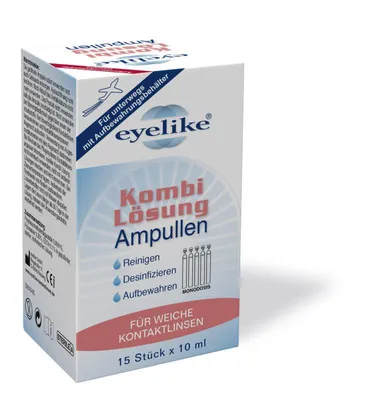 Produktbild von Eyelike Kombi Monodosis 15x10ml (150ml)