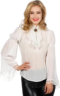 Produktbild von Barock Bluse cremeweiß Größe: 36