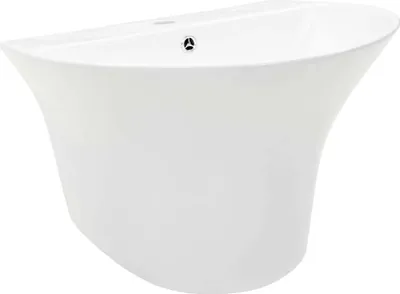 Image de Lavabo Blanc 56 x 48 x 42 cm Céramique Émaillée
