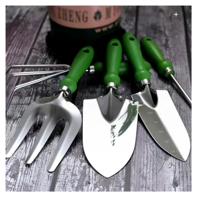 Produktbild von Edelstahl Gartenschaufel Pflanzspaten für Gartenarbeit und Camping