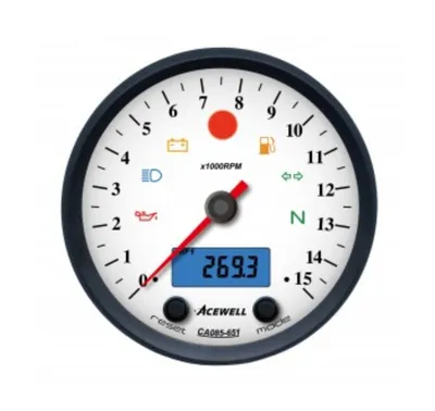 Zdjęcie produktu dla Tachometr cyfrowy ACEWELL Analog DZM 15000rpm