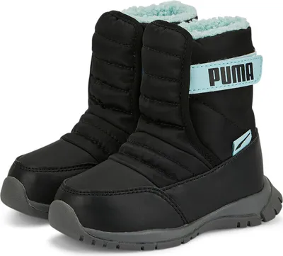 Produktbild von Puma Nieve Winterstiefel Kleinkinder schwarz hellblau Gr 20