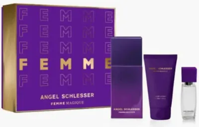 Image de Angel Schlesser Femme Magique Eau De Toilette Spray 100ml Set 3 Pieces