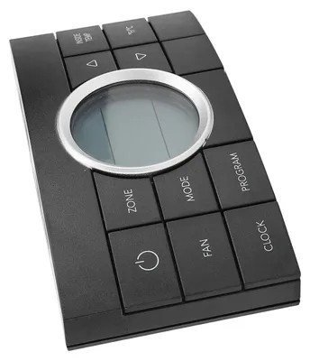 Image de Thermostat pour camping-car 3314082.011,de confort multizone à 10 boutons pour les séries de climatiseurs 579, 595, 6308, 520, 5305, 6218XX, 6318XX et 6403XX, noir