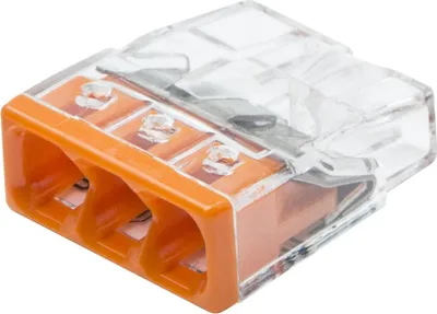 Produktbild von Packung mit 20 WAGO automatischen 3-Draht-2,5mm²-Klemmen