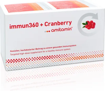 Produktbild von Amitamin immun360+Cranberry Kapseln 120 St