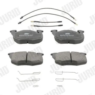Produktbild von JURID Bremsbeläge Satz Vorne passend für PEUGEOT 106 II Schrägheck (1A, 1C) 571524J