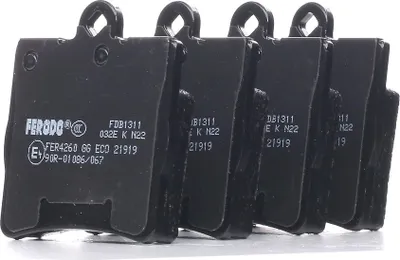 Produktbild von Bremsbelagsatz, Scheibenbremse FERODO FDB1311