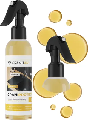 Immagine prodotto di Granitan | Impregnante per lavelli in granito Graniprotec - 200 ml - Lucido - Cura e protezione per lavelli