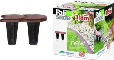 Obrázok produktu pre Palisada záhradná hnedá 383,4 cm
