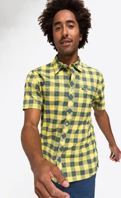 Produktbild von MAIER SPORTS Kasen S/S M He-Hemd 1/2 Arm el yellow/green 50