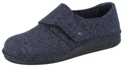 Produktbild von FINN COMFORT Filzmoos Herren Hausschuhe blau Wollfilz - Größe: 40
