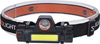 Obrázek produktu pro Solight LED dobíjecí čelovka, 3W + COB, 150lm + 60lm, Li-ion, USB