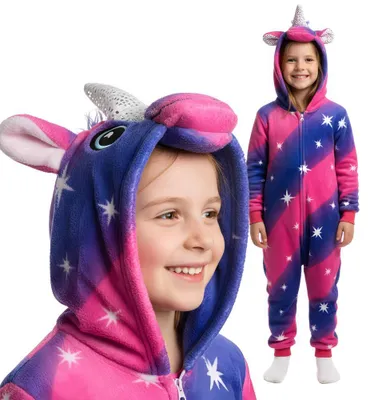 Immagine prodotto di Pigiama Onesie Kigurumi Costume Travestimento Pegaso Bambini 135 - 145cm