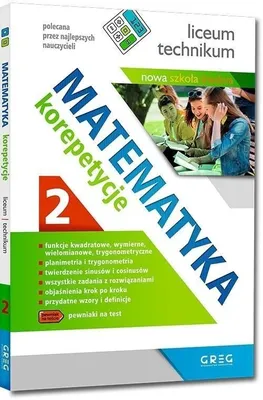 Immagine prodotto di Matematyka korepetycje Część 2