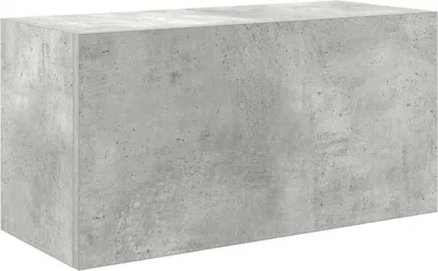 Produktbild von Bad-Wandschrank Betongrau 60x25x30 cm Holzwerkstoff