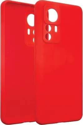 Produktbild von Beline Silikonhülle Xiaomi 12T Pro Rot/Rot