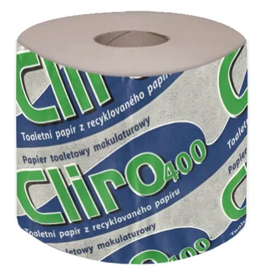Obrázok produktu pre Toaletný papier CLIRO 400 1 rolka - 32 roliek