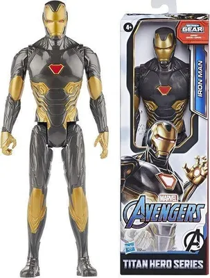 Obrázek produktu pro Iron Man Tony Stark Titan Hero Figurka 30 cm Hasbro Aveng - (K134306).