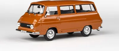Zdjęcie produktu dla Skoda 1203 (1974) - brązowa ochra ABREX 1:43