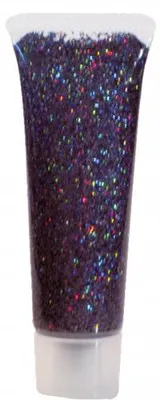 Produktbild von Glitzer-Gel Schwarz-Juwel, 18ml