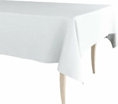 Productafbeelding van Mantel en rollo, Exma, wit, glad, 140 cm x 25 meter