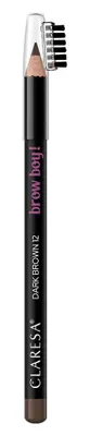 Obrázek produktu pro Claresa Brow Boy! Tužka na obočí 12 Dark Brown, 1,15 g