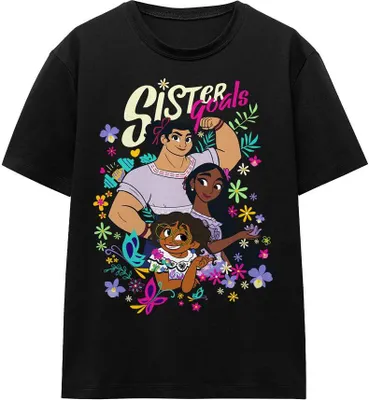 Produktbild von Encanto - "Sister Goals" T-Shirt für Herren/Damen Uni TV17224 (L) (Schwarz)