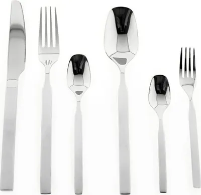 Immagine prodotto di set di 36 posate in acciaio inox 18/10 multiuso per la casa o il ristorante 8218