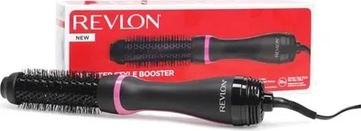 Immagine prodotto di Spazzola asciugacapelli Revlon One-Step Style Booster, spazzola rotonda da 38 mm, 3 livelli di temperatura, 1200 W, RVDR5292E