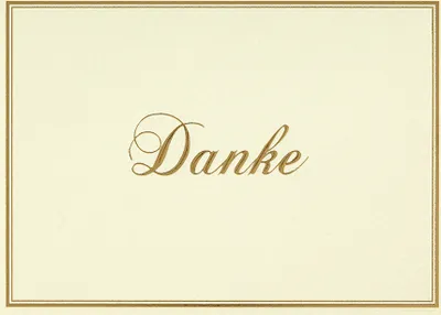 Produktbild von Danksagung Mehrstückpackung 5 Danksagungskarten im Format 105x145cm