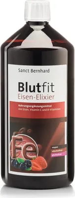 Produktbild von Sanct Bernhard Blutfit Eisen-Elixier - 1000ml