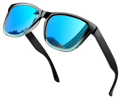 Produktbild von KANASTAL Polarisiert Sonnenbrille Damen Herren UV400 Blau