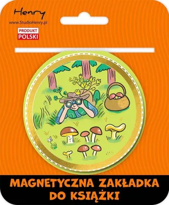 Zdjęcie produktu dla Zakładka magnetyczna kulka Grzyby