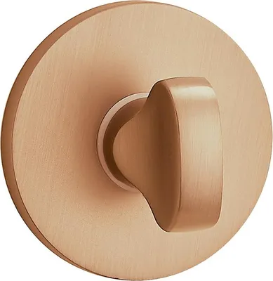 Produktbild von Runde Rosette, innere WC-Griffplatte, Roségold
