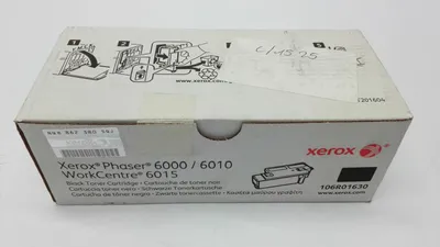 Produktbild von Xerox 106R01630 Tonerkartusche Schwarz 2.000 Seiten für Xerox Phaser 6000/6010