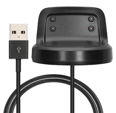 Produktbild von kwmobile Smartwatch Ladekabel für Samsung Gear Fit2 / Gear Fit 2 Pro USB Ladekabel für Smartwatch - Smart Watch Aufladekabel - Fitnesstracker