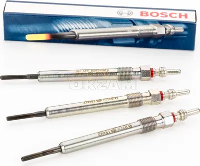 Produktbild von 3x Glühkerzen Original Bosch 0250201036 Zuheizer für FORD GALAXY VOLVO 850 S70